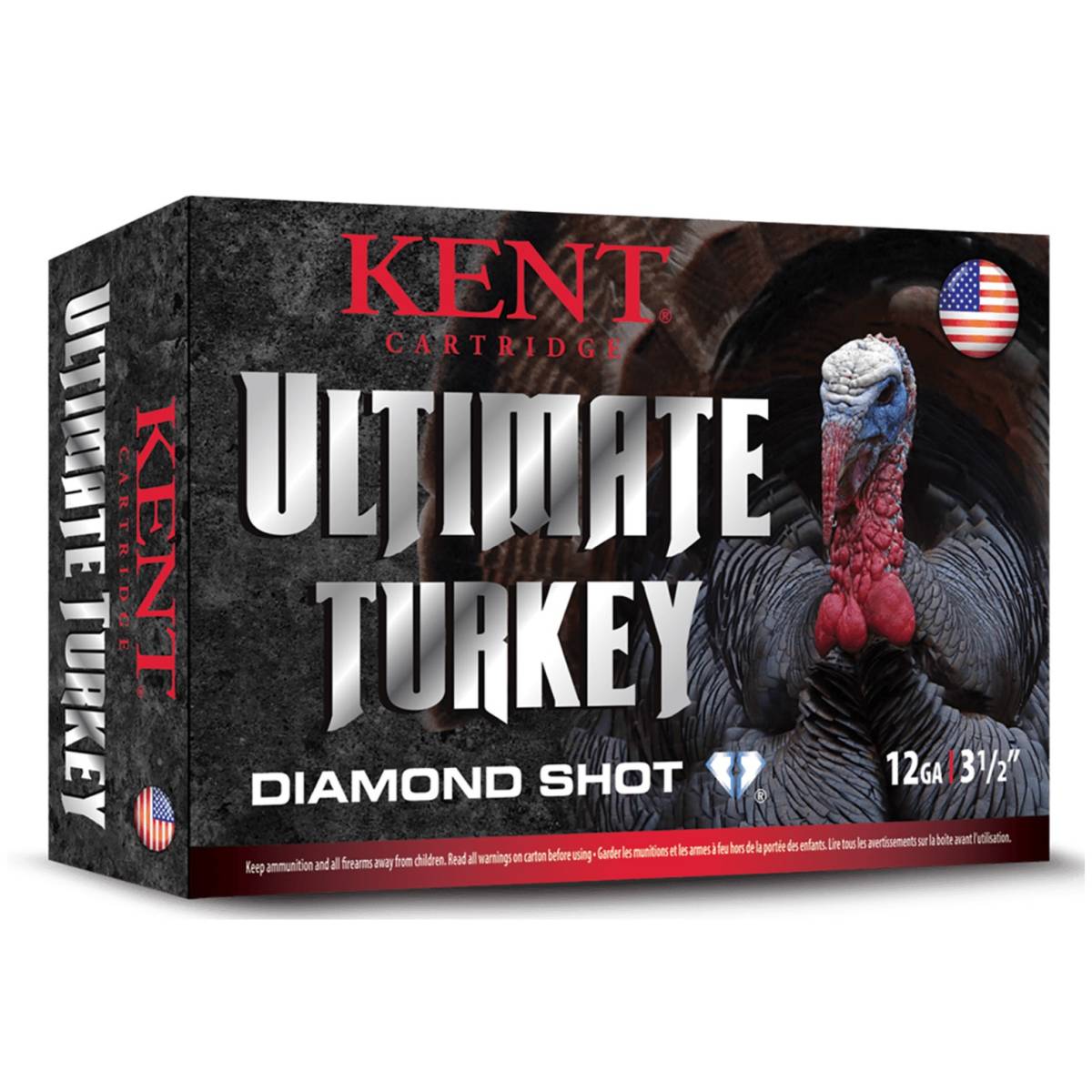 Kent Cartridge C1235TK635 Ultimate Turkey 12Gauge 3.50” 2 1/4oz 5Shot...-img-1