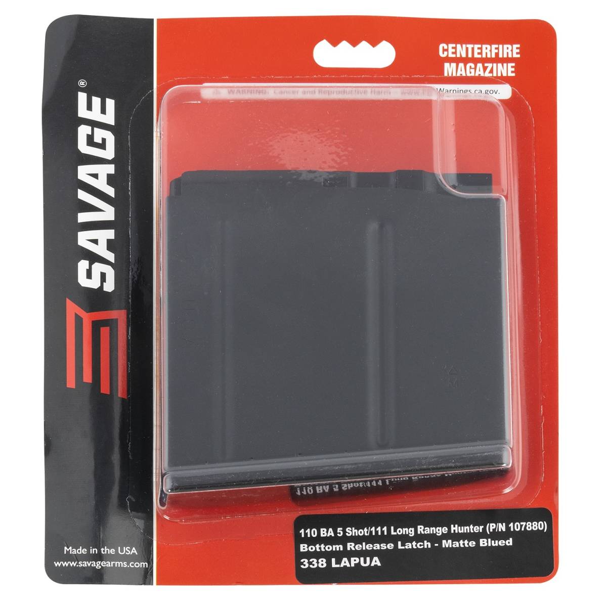 Savage Arms 55190 110BA 5rd 338 Lapua Mag Fits 110BA/110BA/110/111 Long...-img-1
