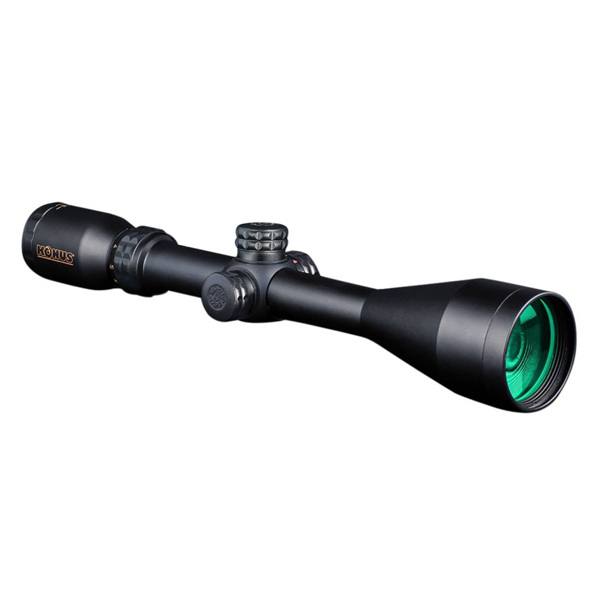 Konus 7294 KonusPro Hunting Matte Black 3-9x50mm 1” Tube Dual...-img-1
