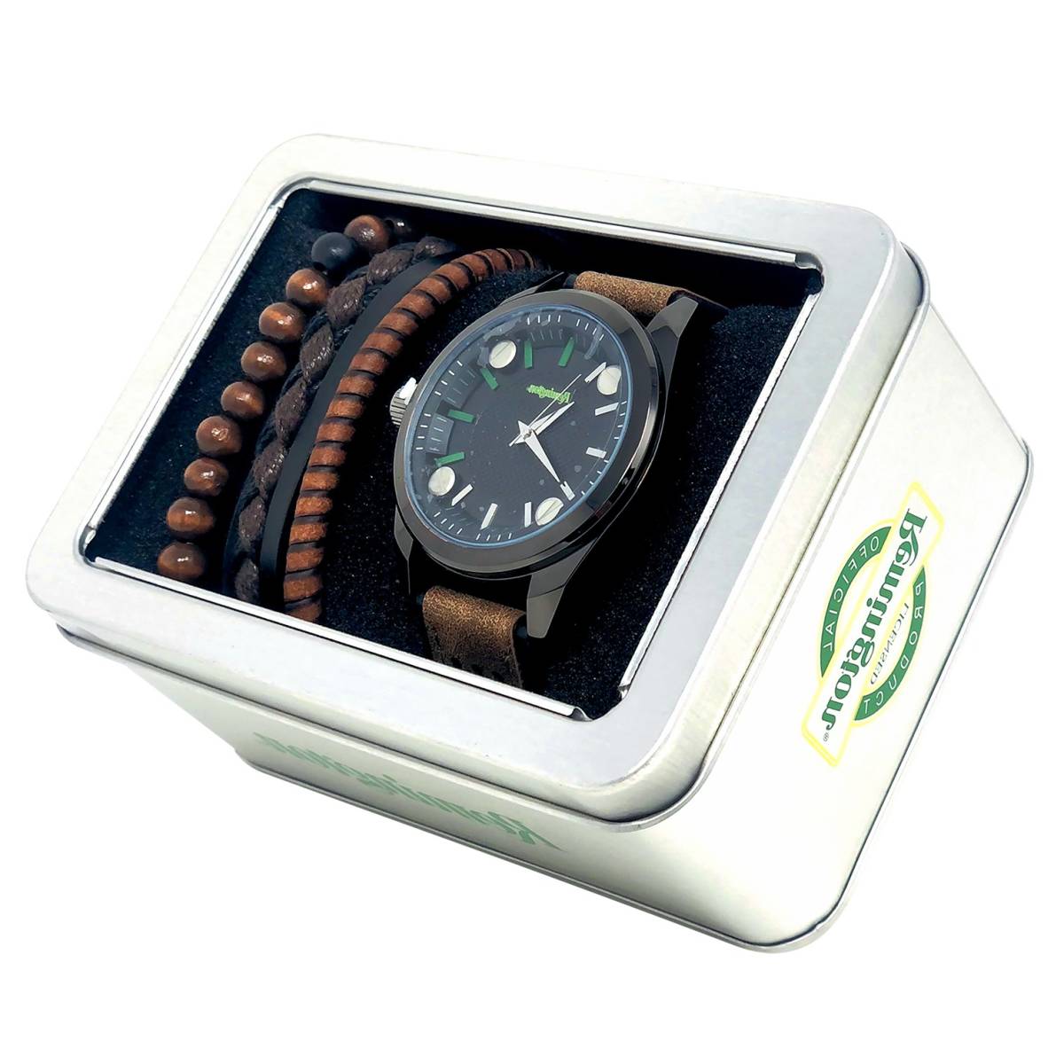 Remington by Camp Co RMWST6 Watch/Bracelet Gift Set Green-img-0