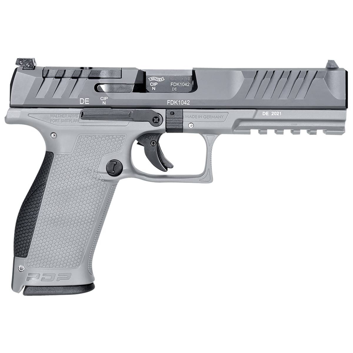 Walther Arms 2858401 PDP Optic Ready 9mm Luger 5” 18+1 Black Steel...-img-0