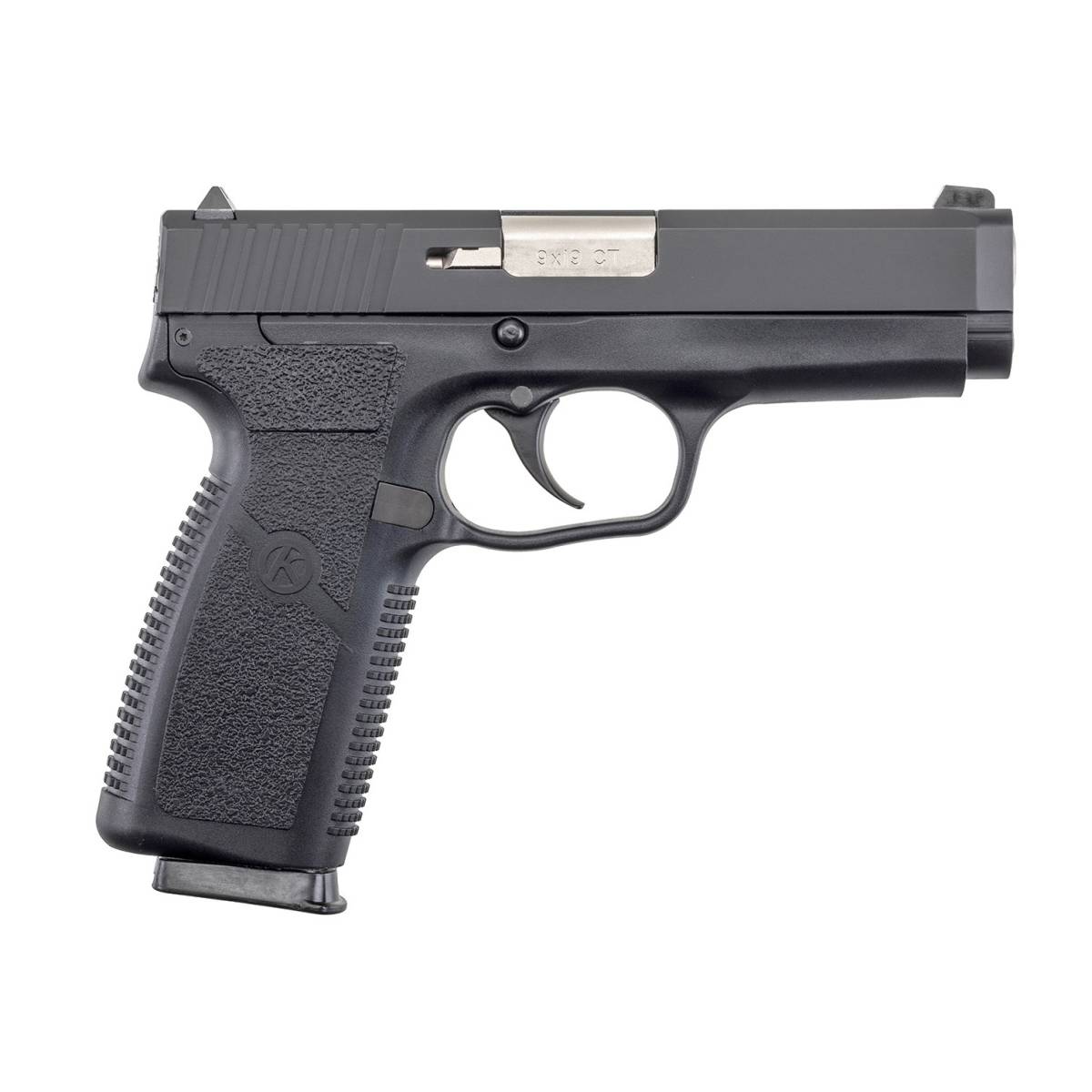 Kahr Arms CT9093CB CT9 9mm Luger 8+1 4” Barrel, Black Polymer Frame,...-img-1