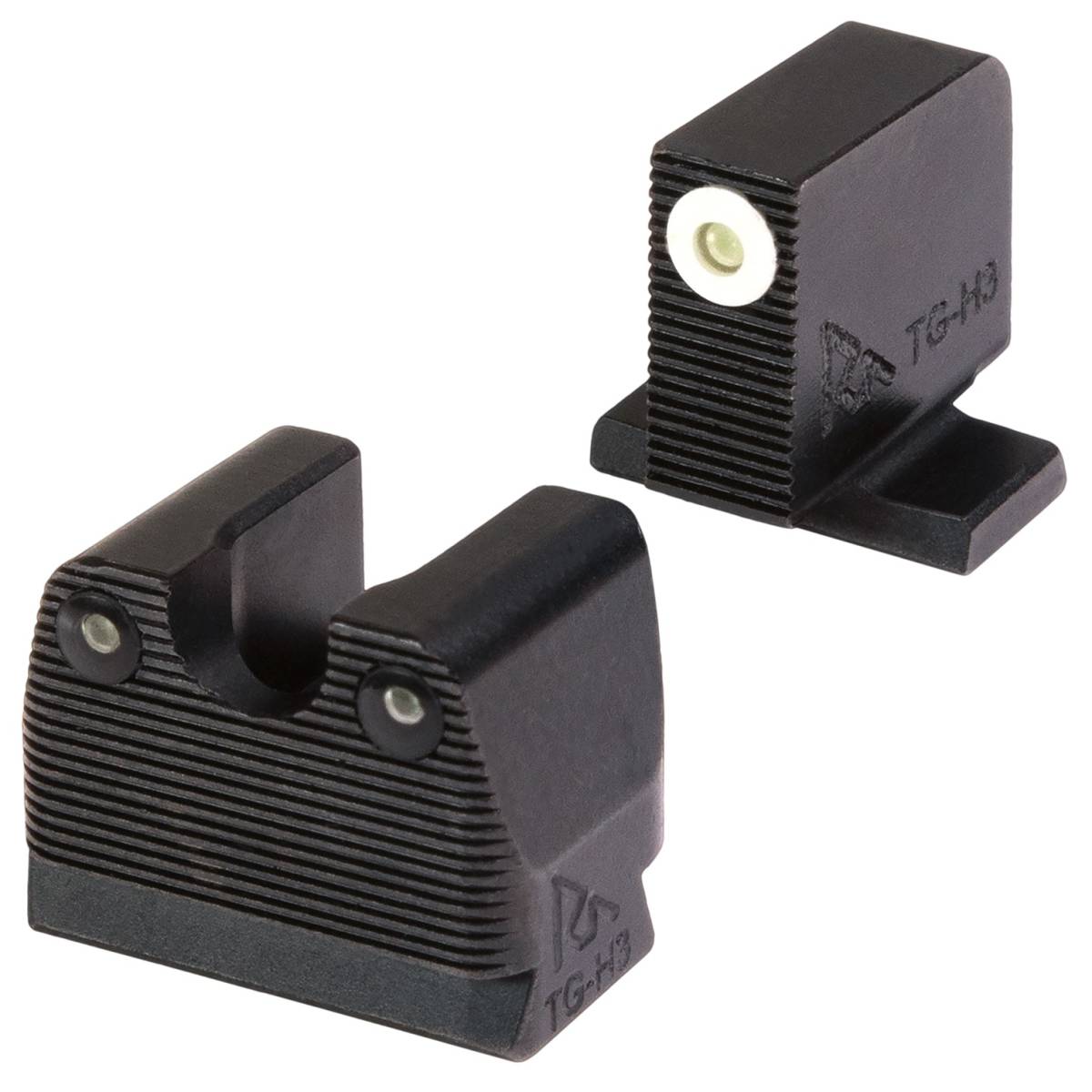 Rival Arms RARA3B231S SIG Sauer 3Dot Night Sights Green Tritium White