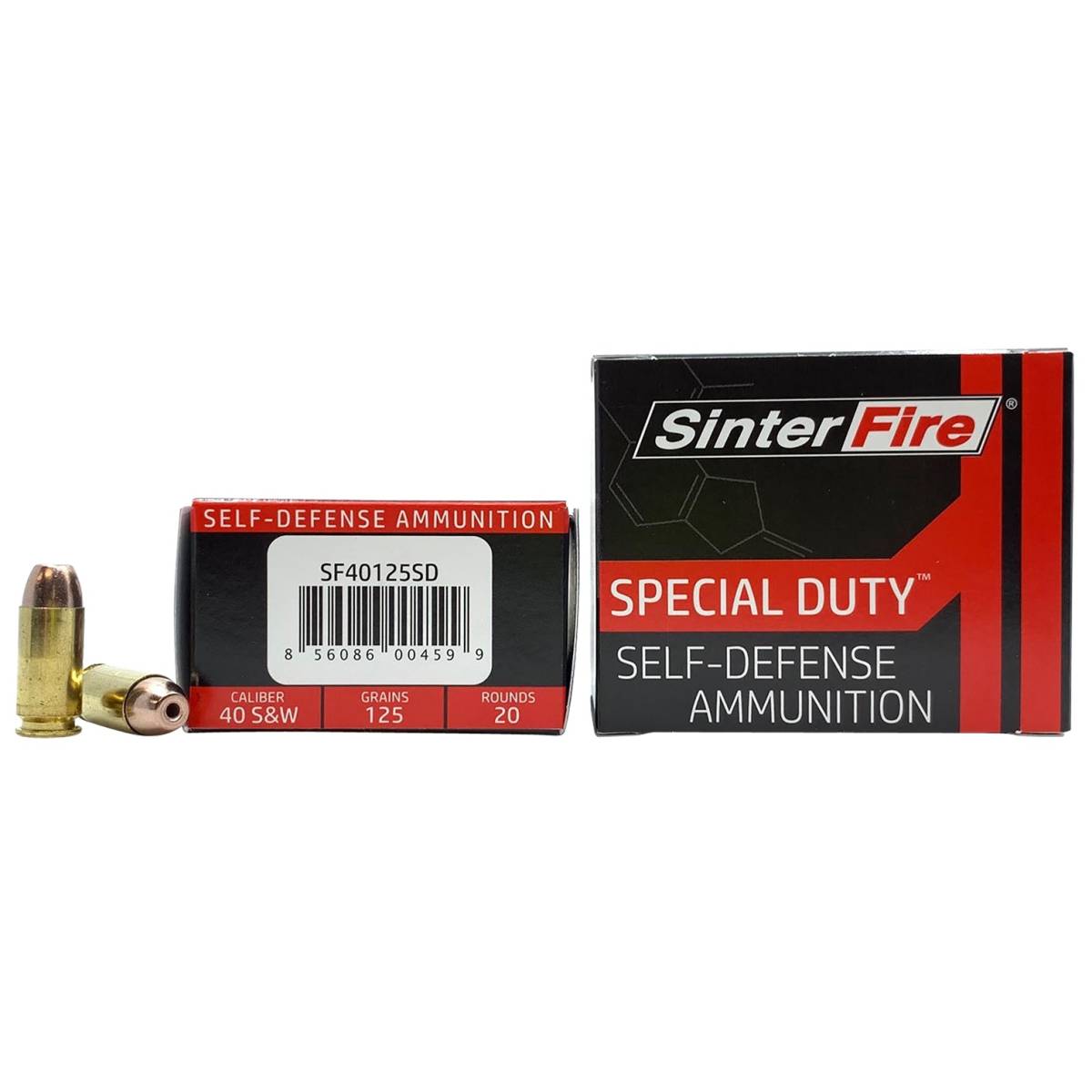 SinterFire Inc SF40125SD Special Duty (SD) 40S&W 125gr Lead Free...-img-1