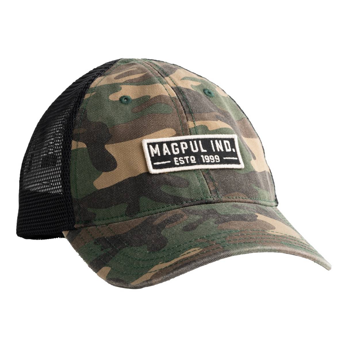Magpul Established Garment Trucker Hat Woodland Camo Adjustable Snapback-img-1