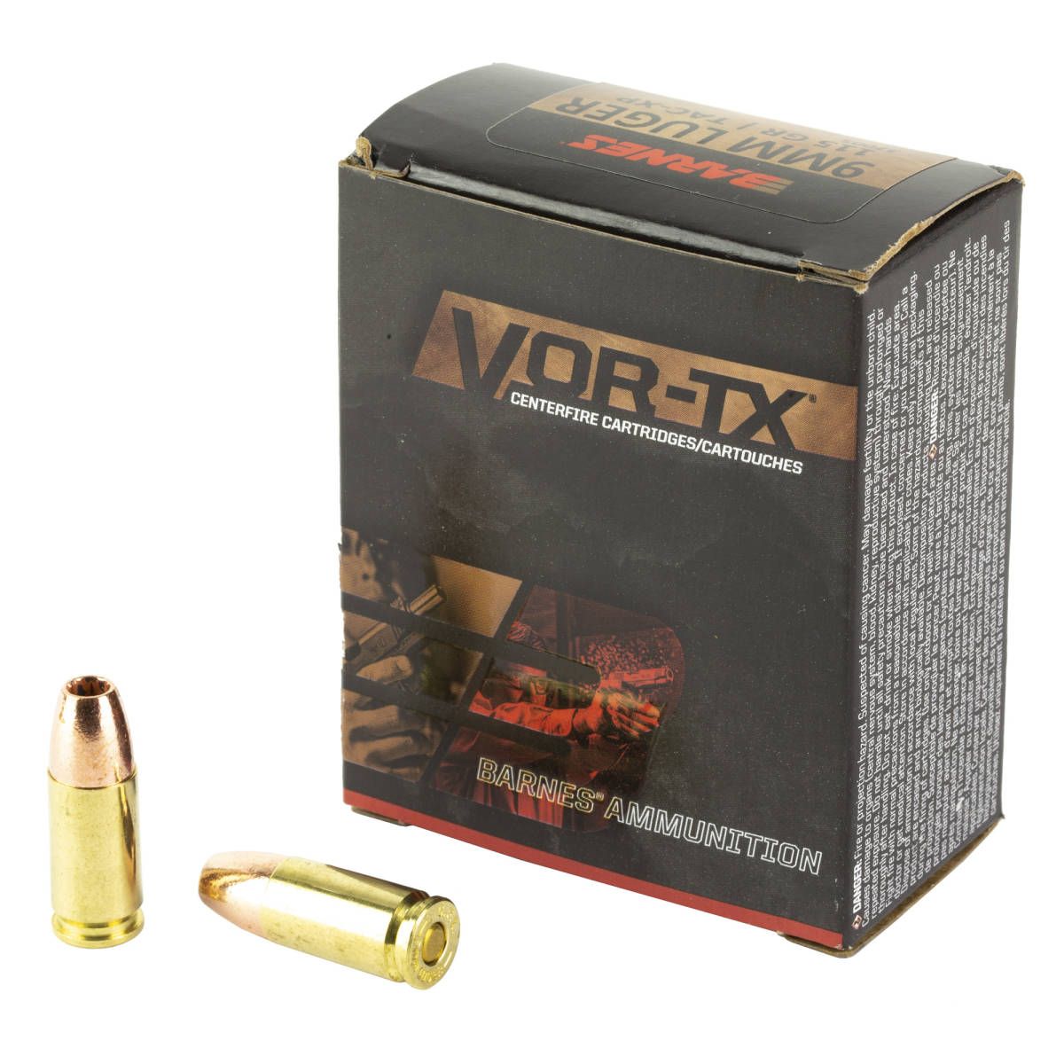 Barnes Bullets 32005 9mm Luger 115gr XPB 20 Per Box/10 Case-img-1