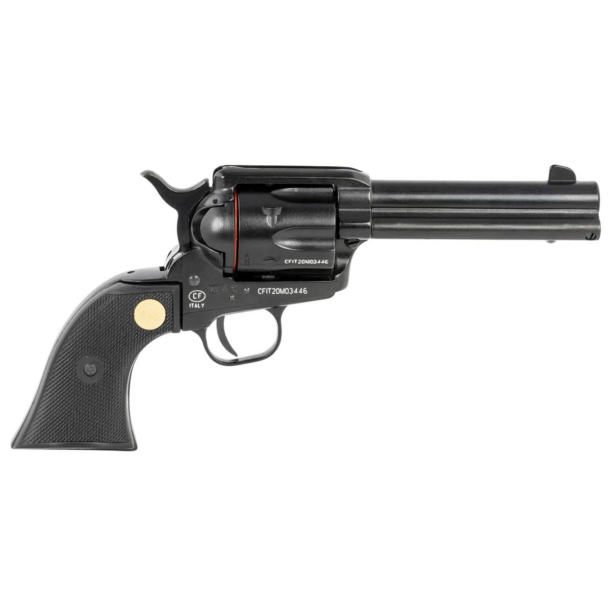 Traditions SAT7322250 1873 Rawhide SAO 22 LR 6rd 4.75” Blued Steel...-img-1