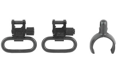 Uncle Mike’s 15932 Magnum Band Swivel Set made of Steel with Blued...-img-1