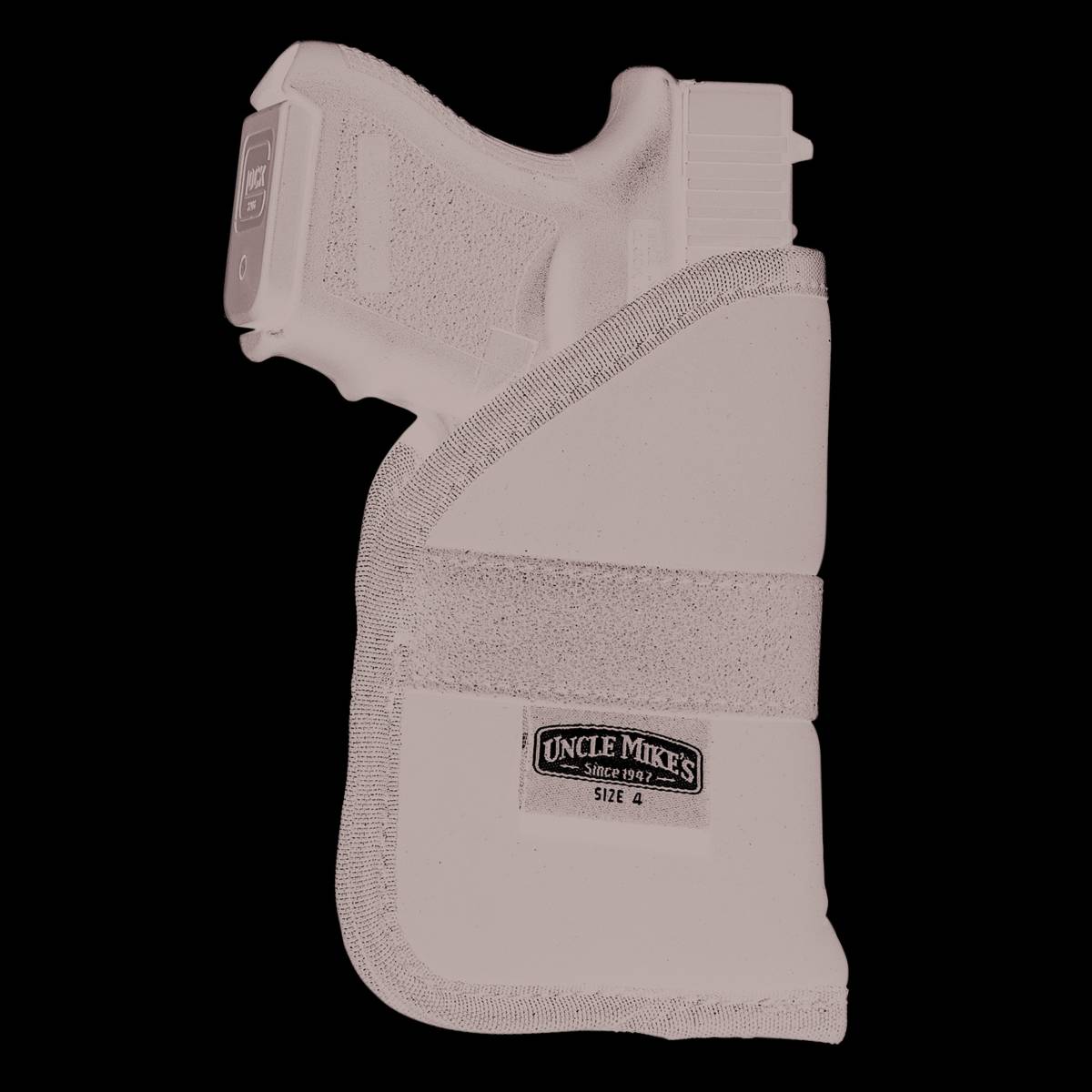 Uncle Mike’s 87444 Inside The Pocket Holster Open Top Size 04 Black ...