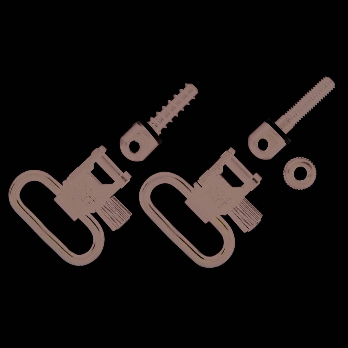 Uncle Mike’s MO10022 Super Swivel Quick Detach 115 Tri-Lock Nickel 1”-img-0