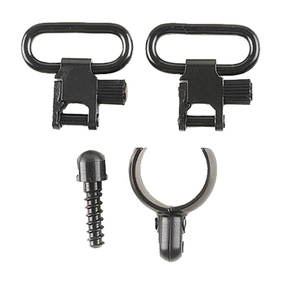 Uncle Mike’s 15932 Magnum Band Swivel Set made of Steel with Blued...-img-3