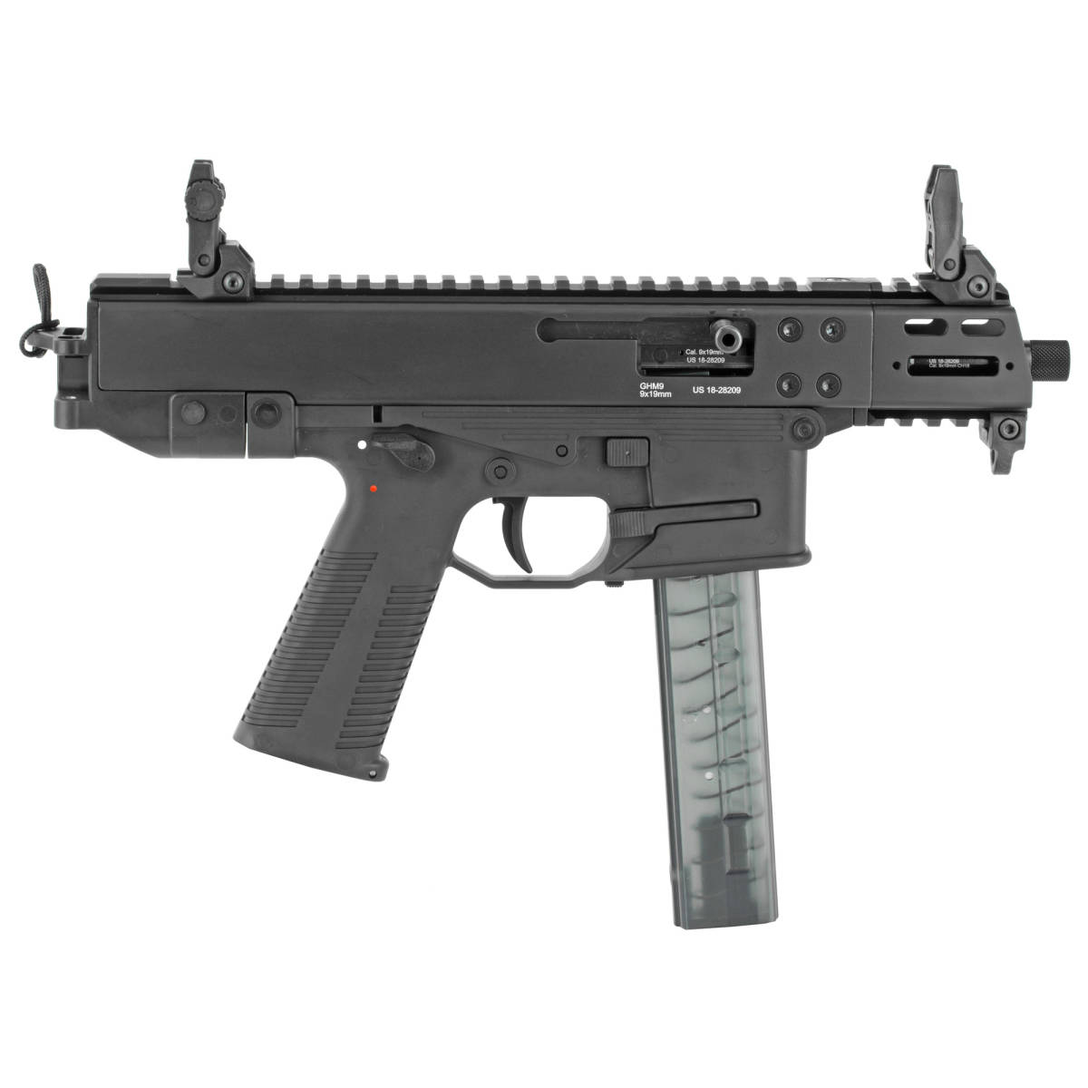 B&T Firearms 450008 GHM Compact 9mm Luger 33+1 4.30”, Tri-Lug Threaded-img-1