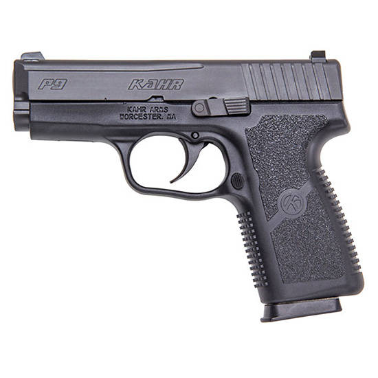 KAHR P9 9MM 3.6 SS BLK PLY FRAME NS 8RD-img-0