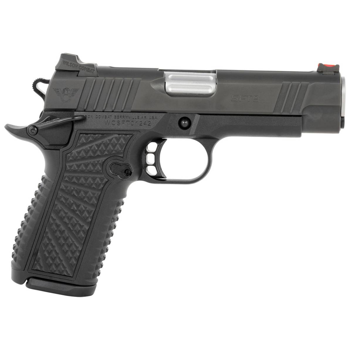 Wilson Combat SFT9CM42A SFT9 9mm Luger 15+1 (2) 4.25” Stainless, Black-img-1