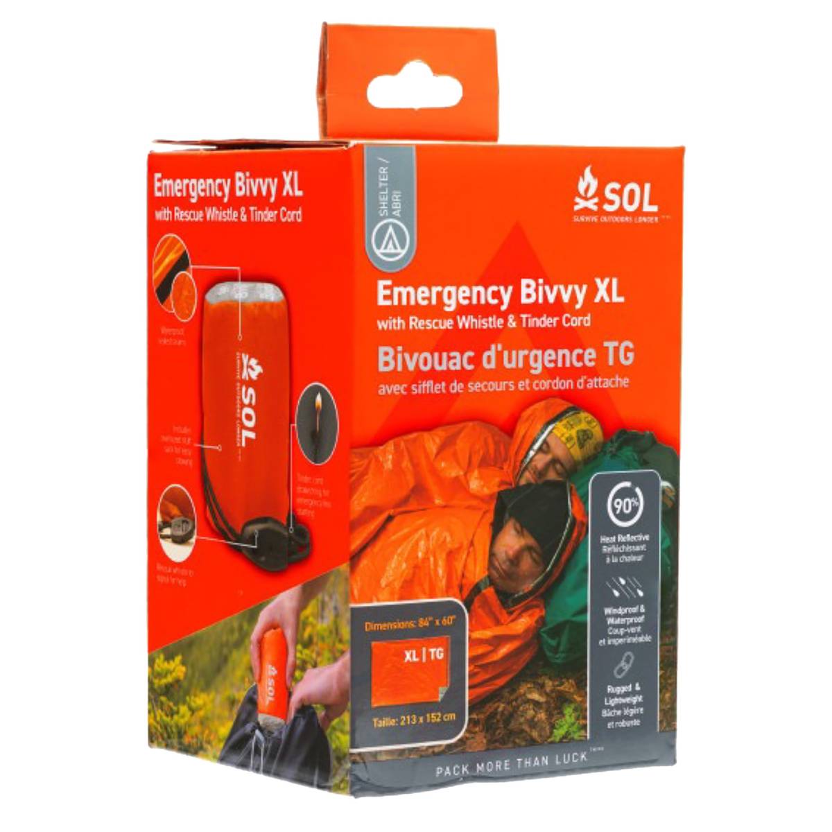 Adventure Medical Kits 01401144 SOL Bivvy Warmth Waterproof Wind