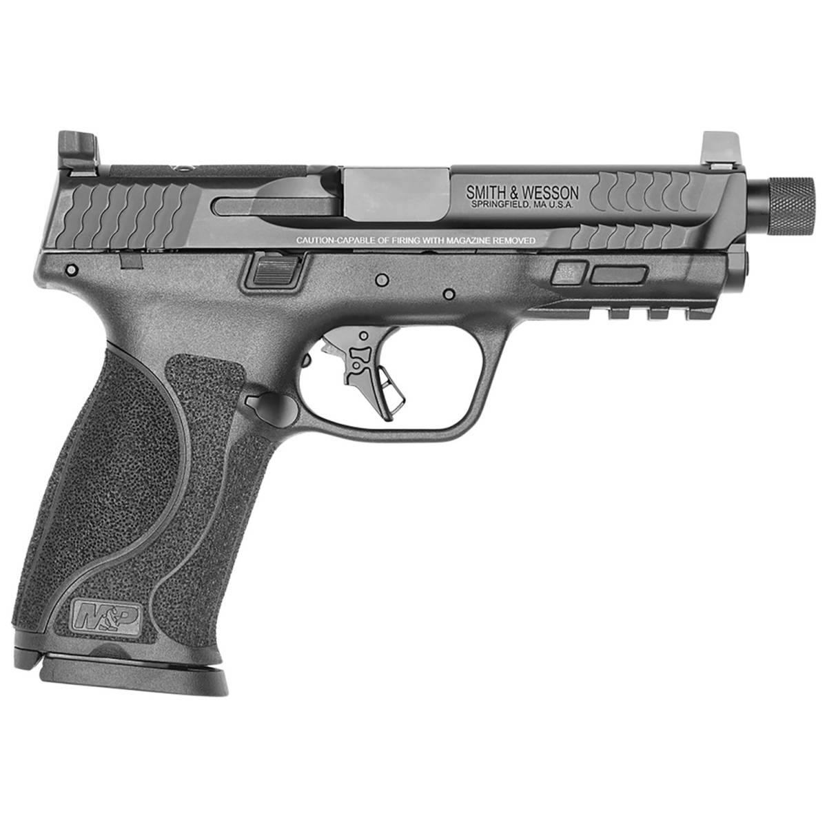 Smith & Wesson 13585 M&P M2.0 Full Size 9mm Luger 17+1, 4.62” Black...-img-0