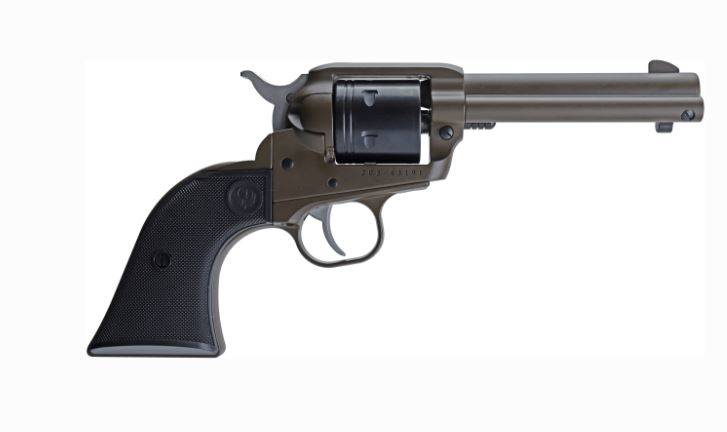 RUGER WRANGLER 22 LR 4.62” 6-RD REVOLVER PLUM BROWN-img-1
