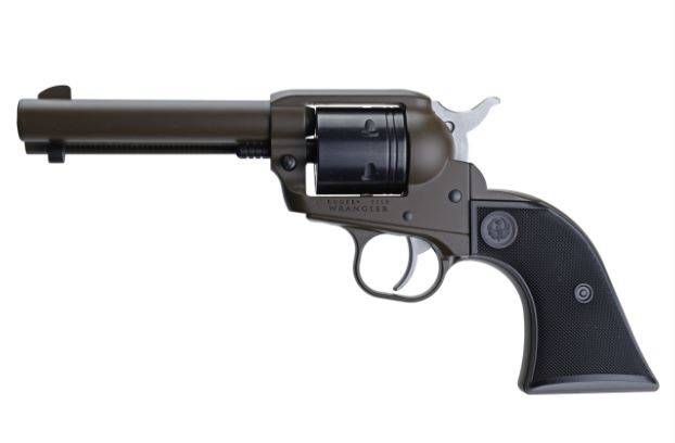 RUGER WRANGLER 22 LR 4.62” 6-RD REVOLVER PLUM BROWN-img-2