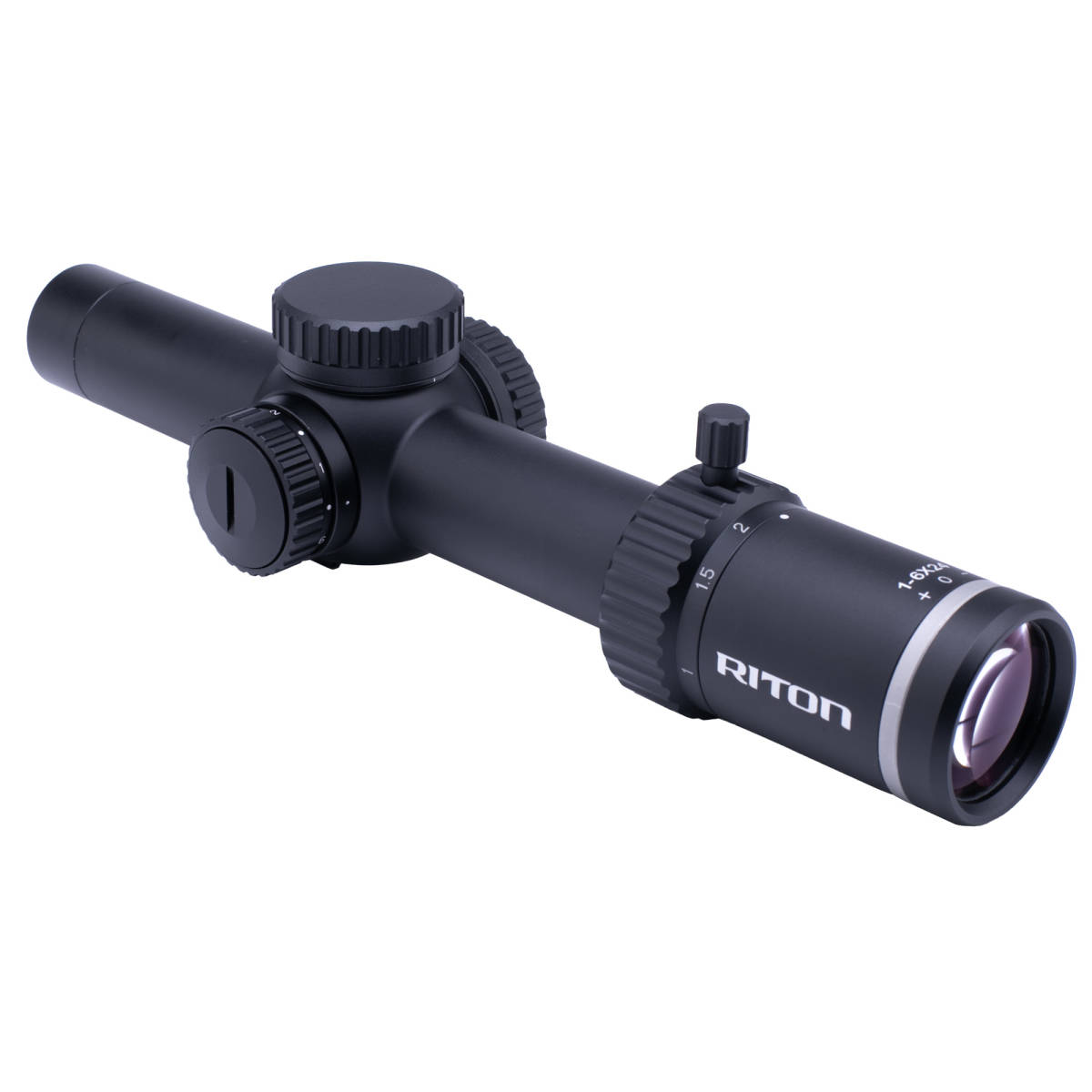 Riton Optics 5T110LFI23 5 Tactix Black 1-10x24mm 30mm Tube Illuminated...-img-2