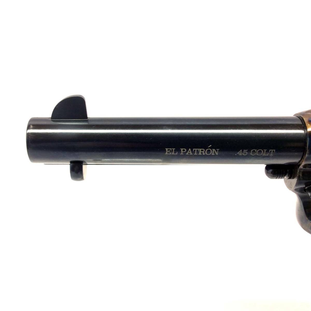 Uberti 1873 Cattleman El Patron .45 Colt 4.75” Bbl Blued C/H Frame 6rd-img-1