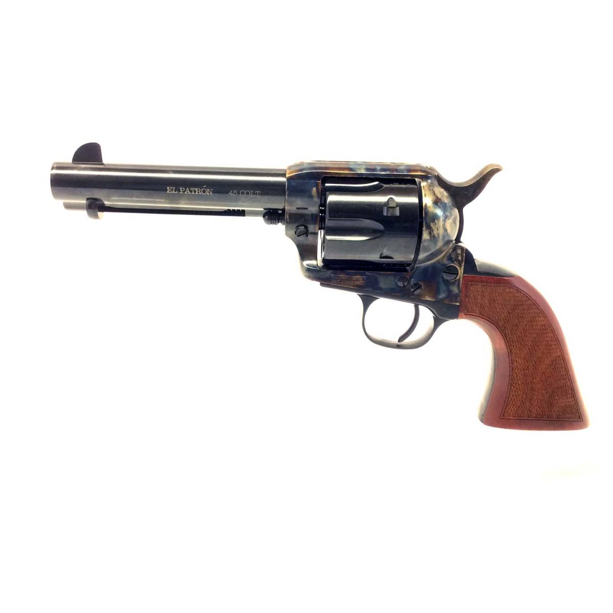 Uberti 1873 Cattleman El Patron .45 Colt 4.75” Bbl Blued C/H Frame 6rd-img-12