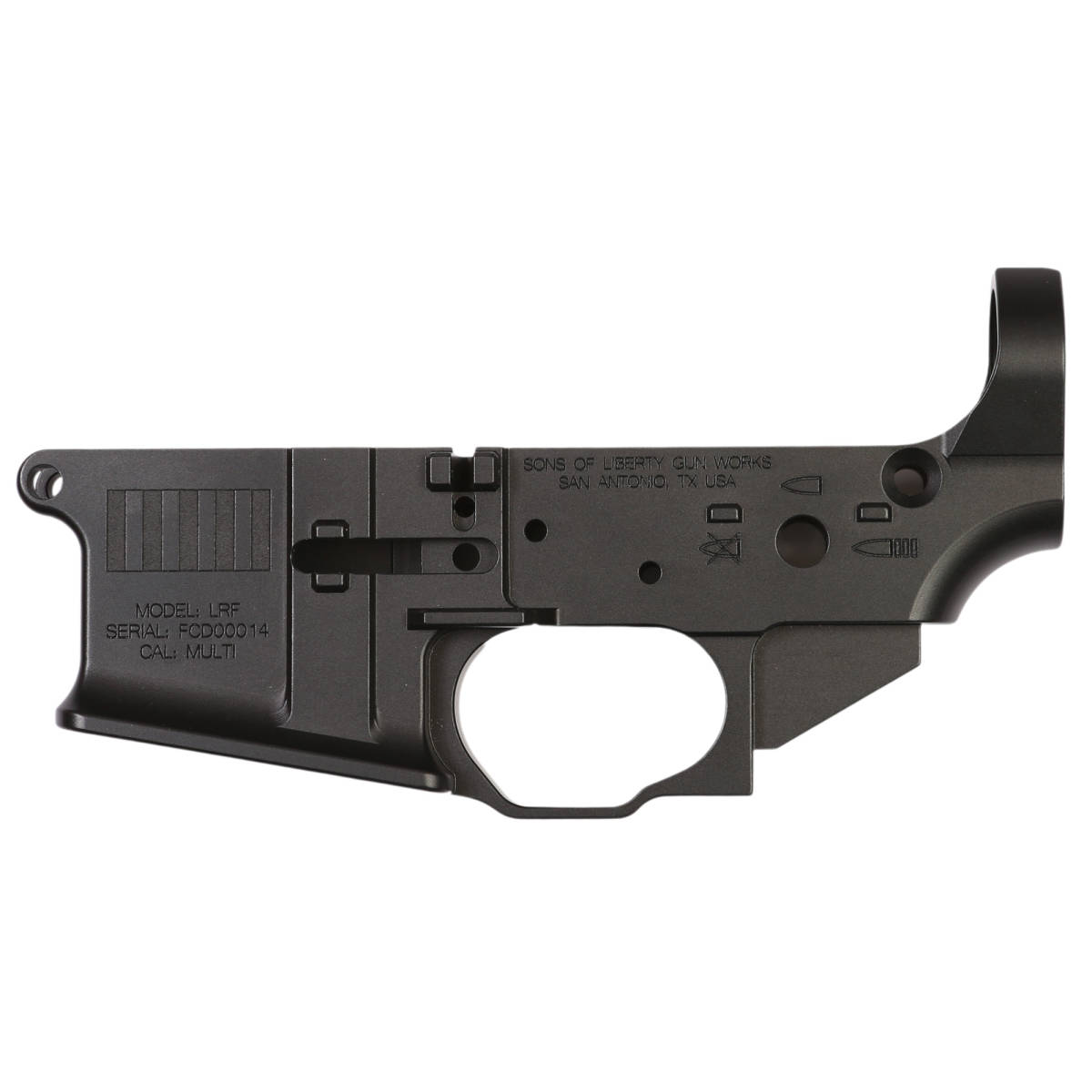 Sons Of Liberty Gun Works FCDAMBILR LRF Ambi Stripped Lower Receiver FCD-img-1