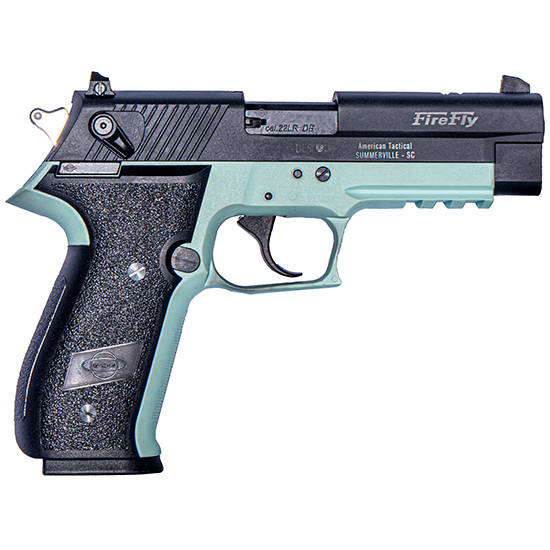 GSG GERG2210FFM FireFly 22 LR 10+1 4” Black Serrated Slide, Mint Zinc...-img-2