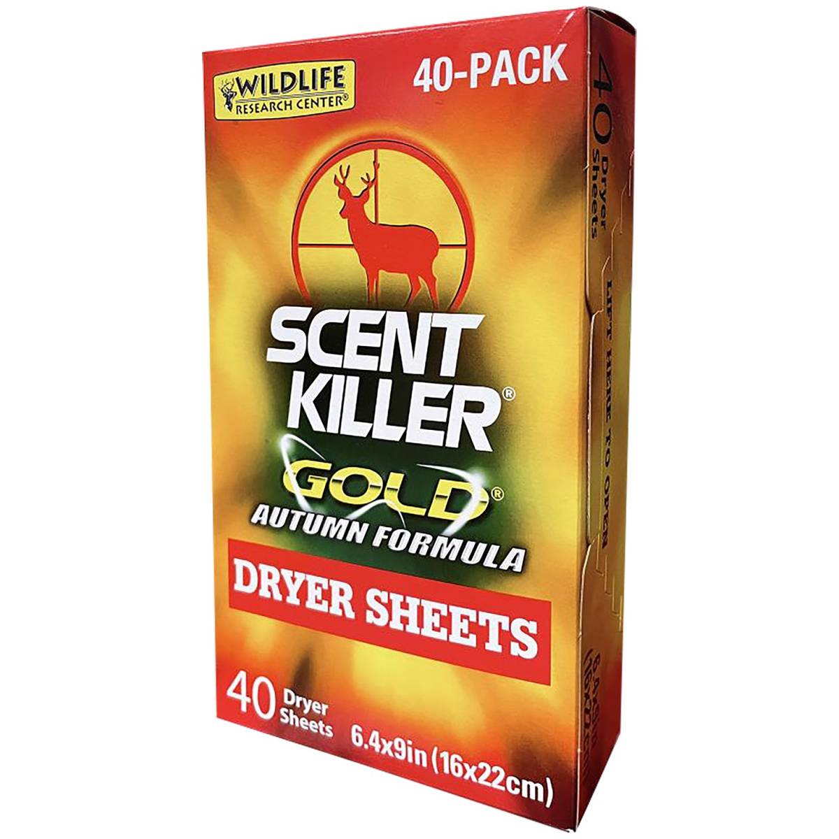 Wildlife Research 1283 Scent Killer Gold Autumn Dryer Sheets Odor...-img-0