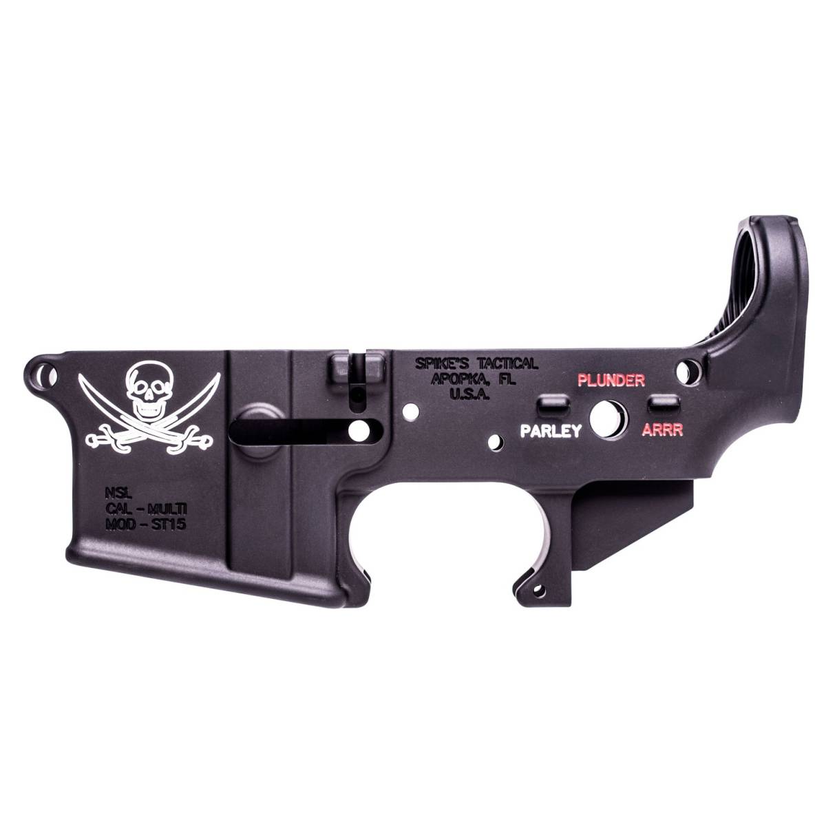 Spikes STLS016CFA Calico Jack Stripped Lower Receiver Multi-Caliber...-img-1