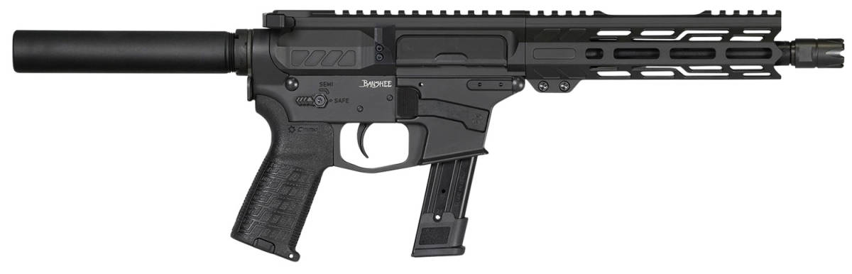 CMMG 92A5161AB Banshee MK17 9mm Luger 8” 21+1 Black Cerakote Rec...-img-0