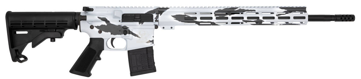 GLFA AR-15 450BM 18 PURSUIT SNOW CAMO 5RD-img-1