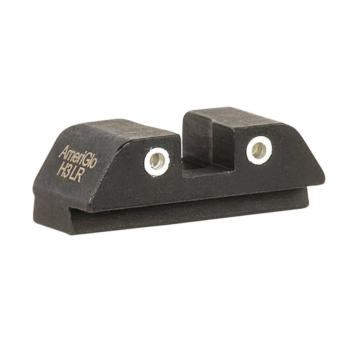 AmeriGlo GL8113R Tritium Rear Sight for Glock Green White Outline-img-1