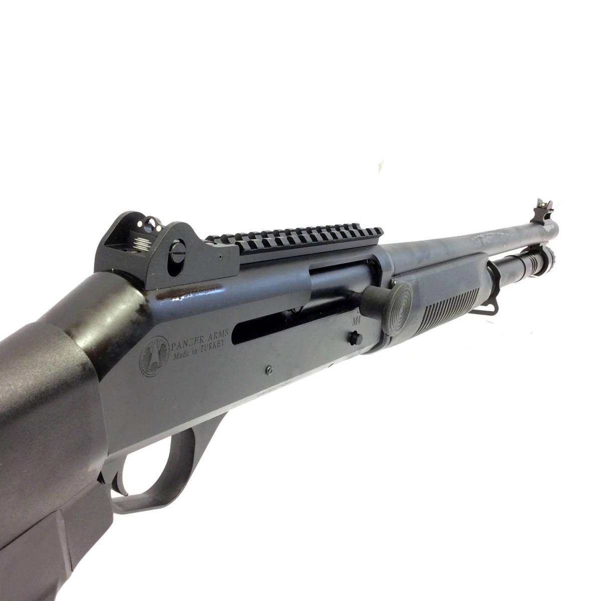 PANZER ARMS M4 TACTICAL 12 GAUGE SHOTGUN 18.5” SEMI AUTO, BLACK PAM4TSSB-img-3