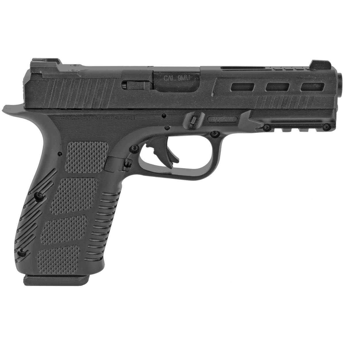 ROCK ISAND STK100 9MM 4.5” 17RD BLK ARMSCOR TACTICAL PISTOL-img-1