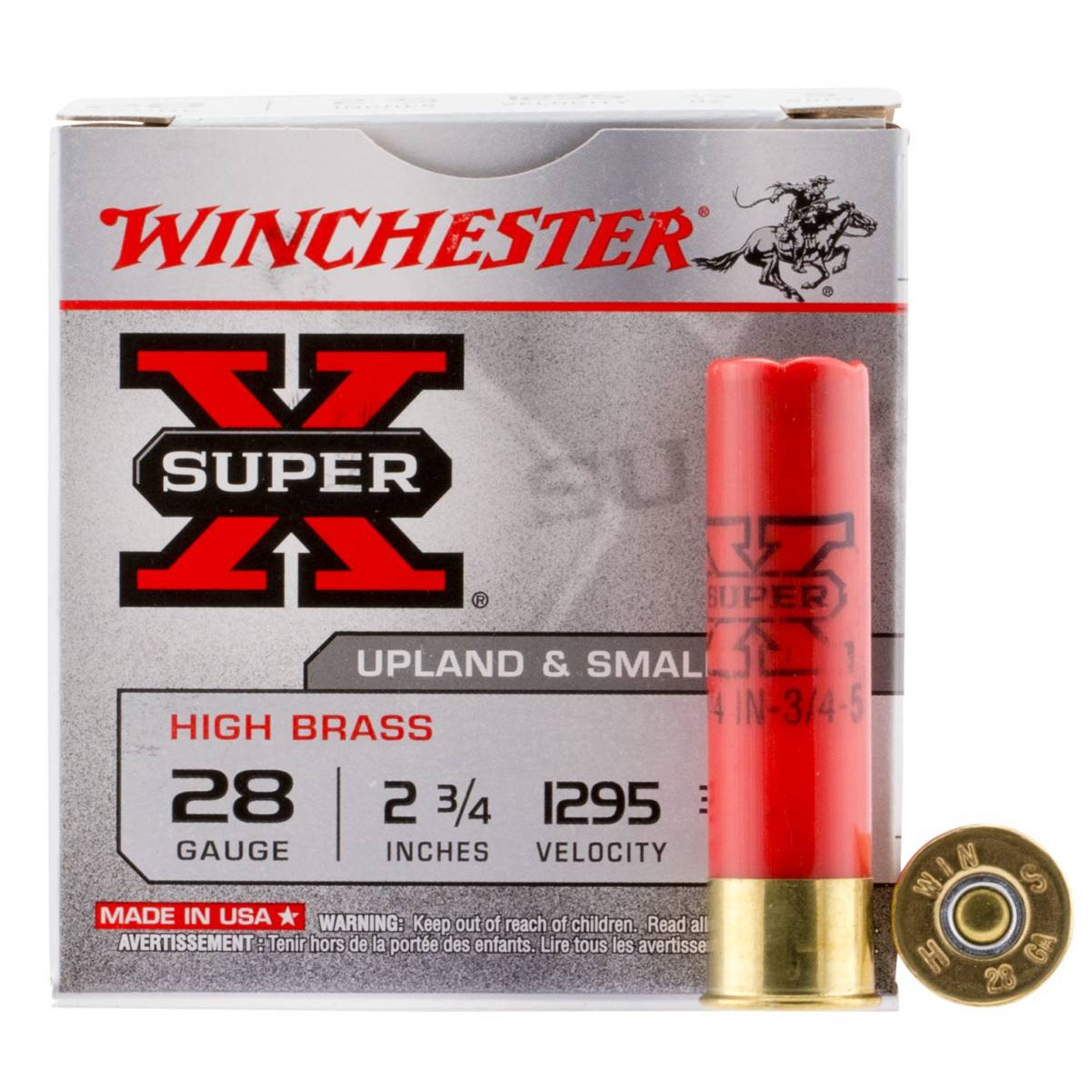 Winchester Ammo X285 Super X Heavy Game Load High Brass 28Gauge 2.75”...-img-1