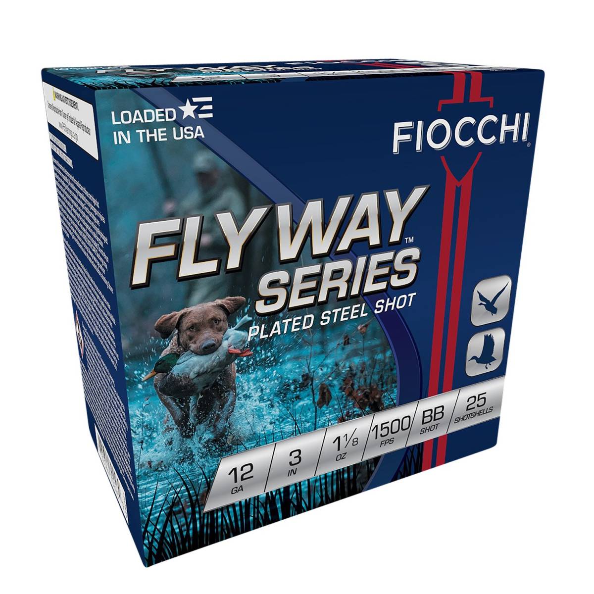 Fiocchi 123STBB Flyway 12Gauge 3” 1 1/8oz BBShot 25 Per Box/10 Case-img-1