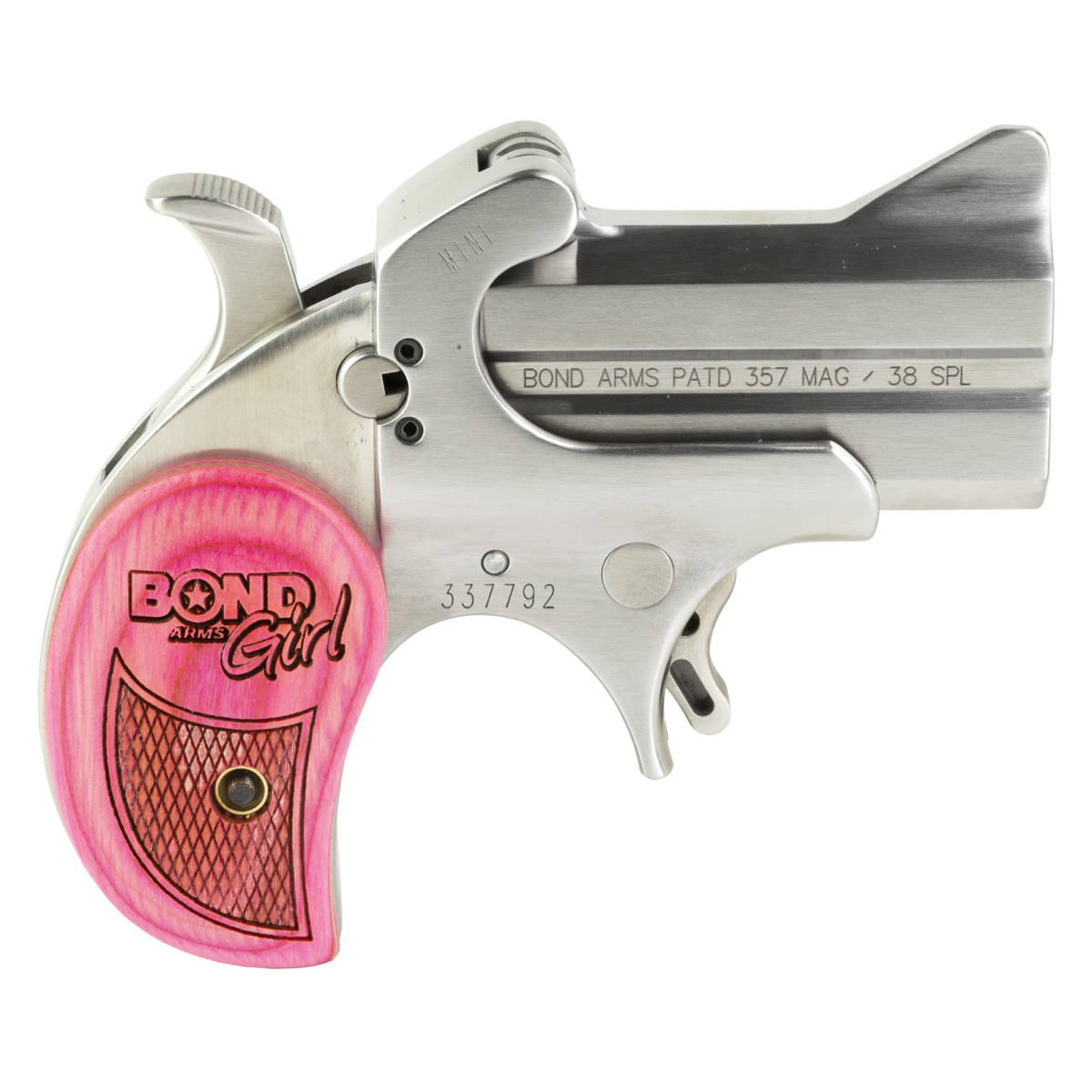 Bond Arms BAM Mini Girl 357 Mag/38 Sp 2rd 2.50” Stainless Steel Double-img-1