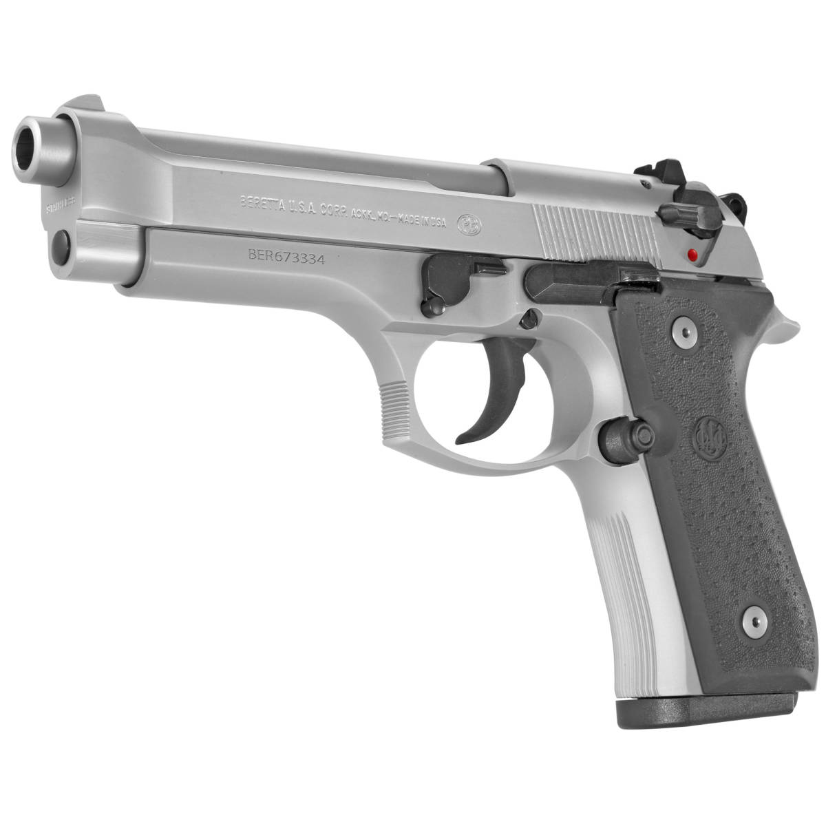 Beretta 92FS Magazine 9mm Luger 10+1 Stainless Steel Black Factory OEM-img-2