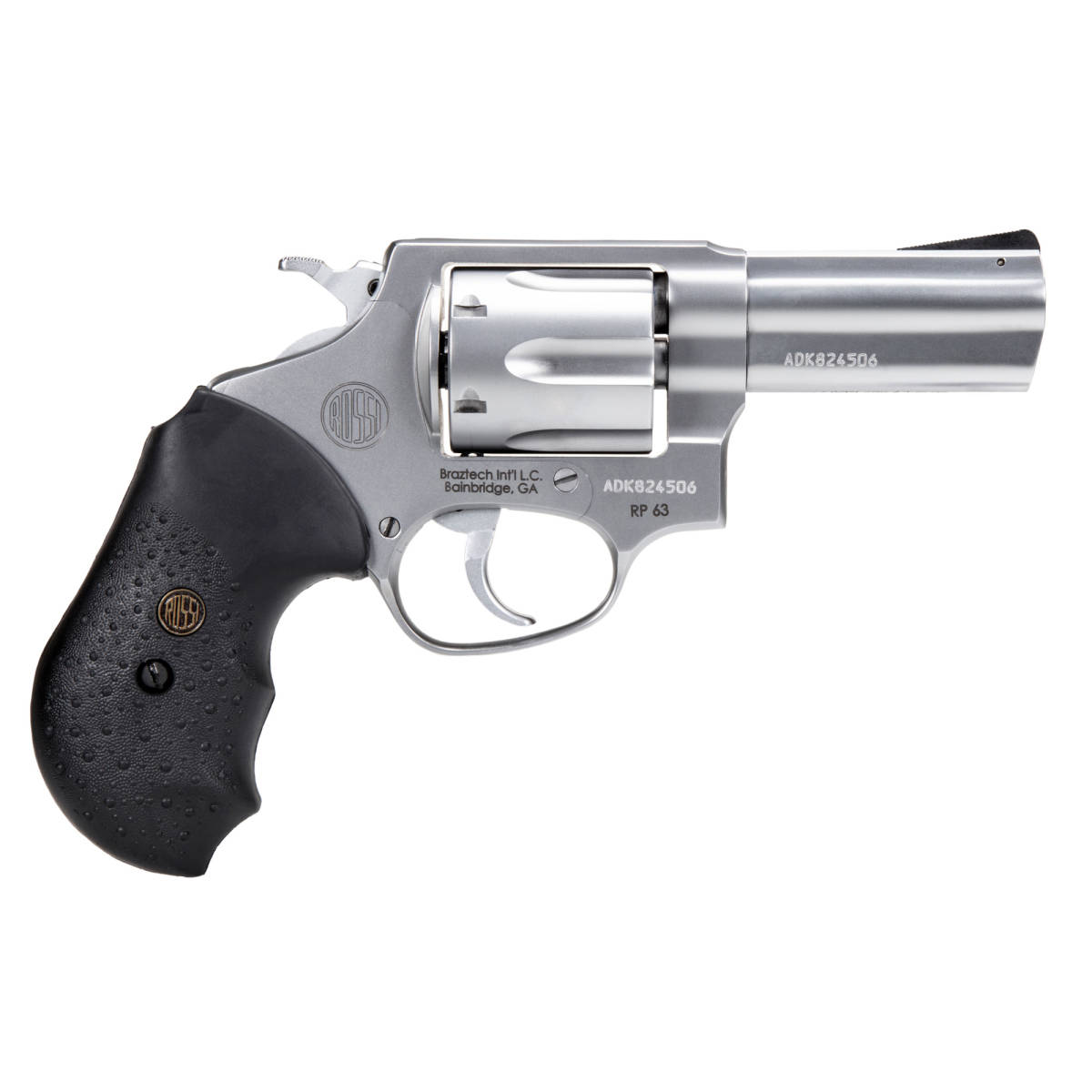 Rossi 2RP639 RP63 Small Frame 357 Mag 6 Shot, 3” Satin Stainless Steel-img-1