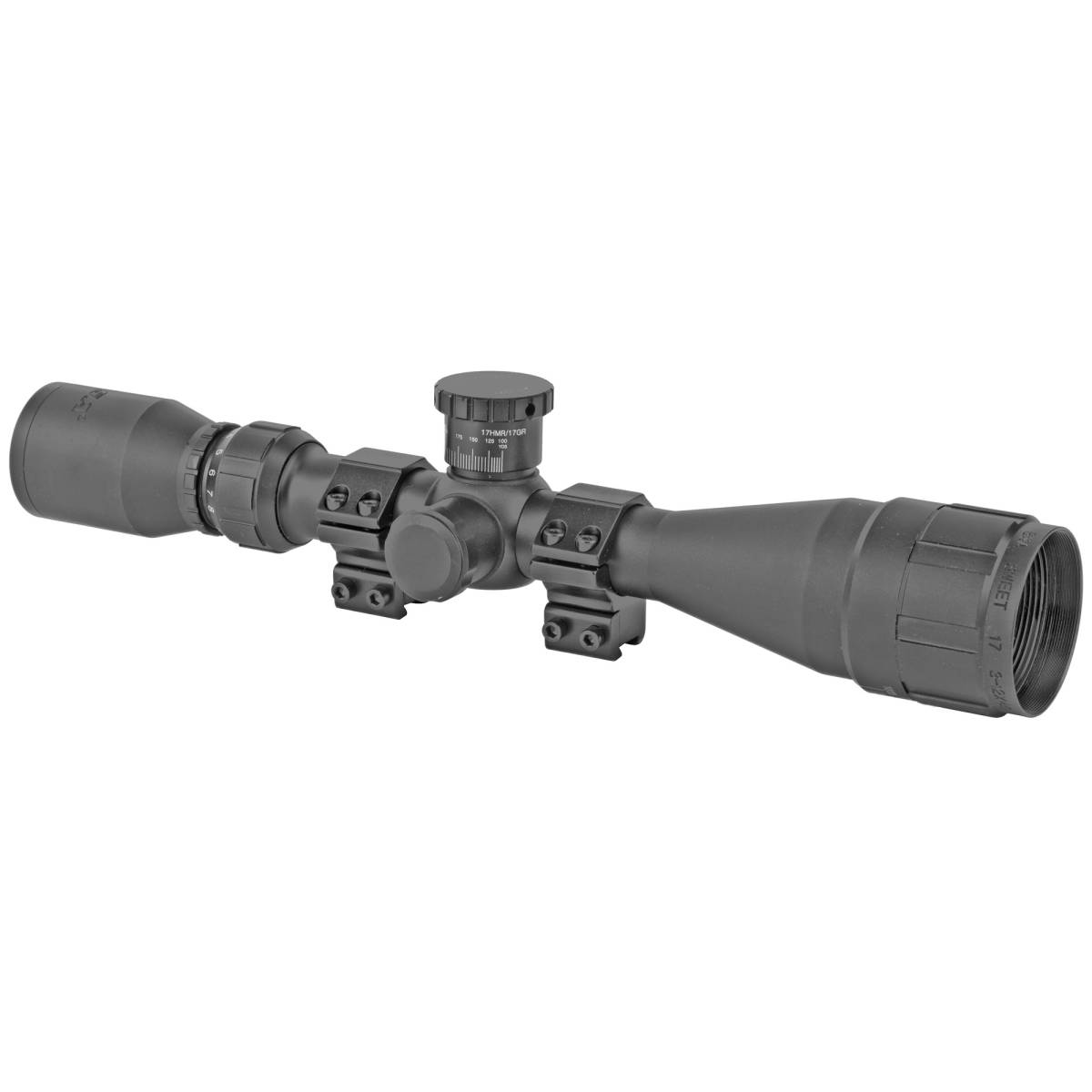 BSA 17312X40AO Sweet 17 Black Matte 3-12x 40mm AO 1” Tube 30/30 Duplex-img-2