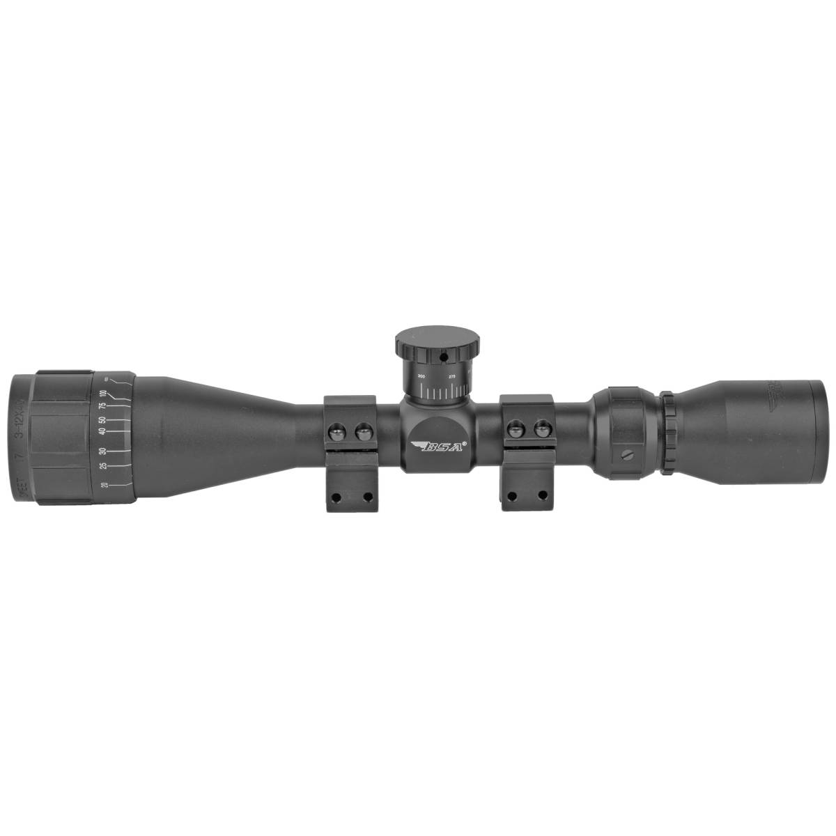 BSA 17312X40AO Sweet 17 Black Matte 3-12x 40mm AO 1” Tube 30/30 Duplex-img-3