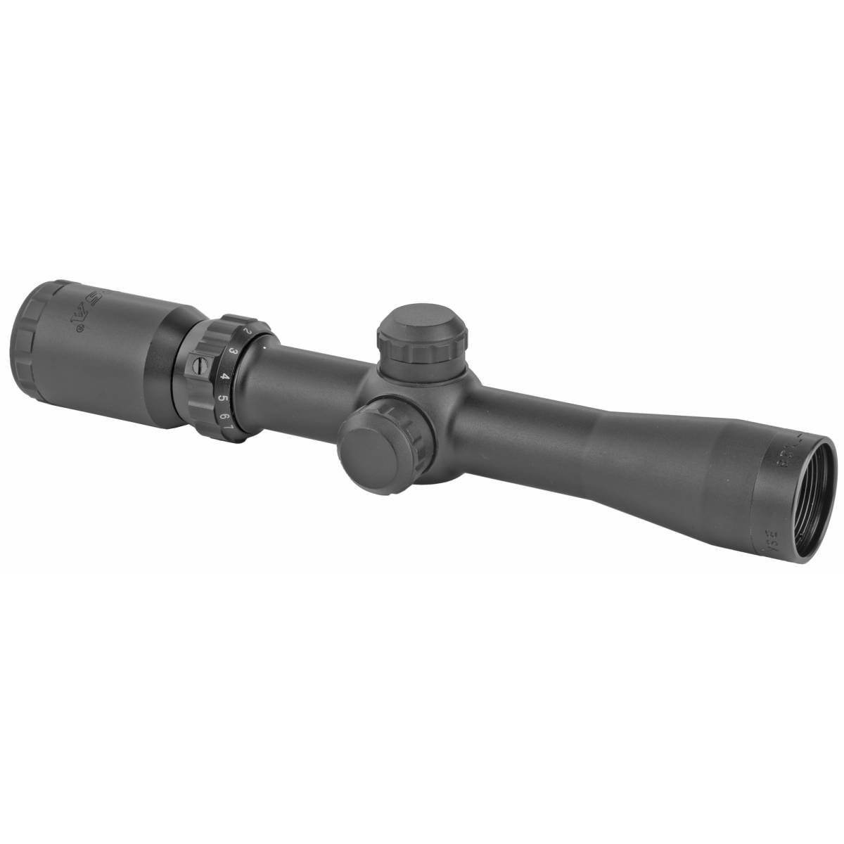 BSA PS27X28 Edge Matte Black 2-7x 28mm 1” Tube 30/30 Reticle-img-2