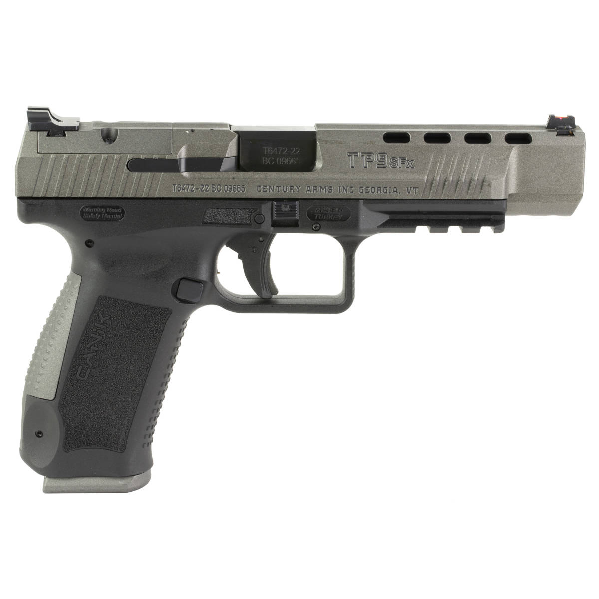 CENT CANIK TP9SFX 9MM 5.2 TUNGSTEN/BLK 2 10RD-img-2