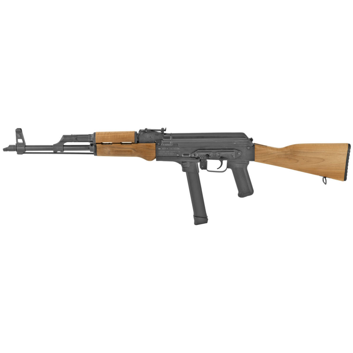Century WASR-M 9mm Tactical Rifle 17.50" 33+1 AK-9 WASR PC AK-img-0