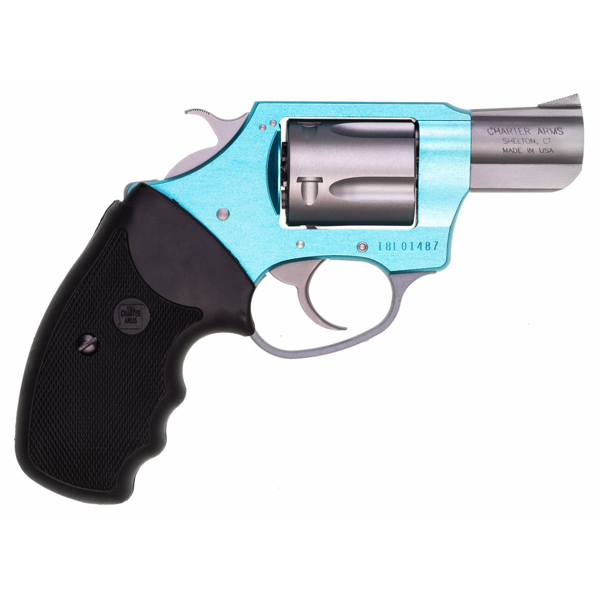 Charter Arms 53860 Undercover Lite Santa Fe Sky Small 38 Special, 5 Shot-img-2