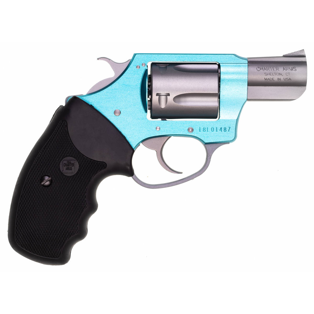 Charter Arms 53860 Undercover Lite Santa Fe Sky Small 38 Special, 5 Shot-img-1