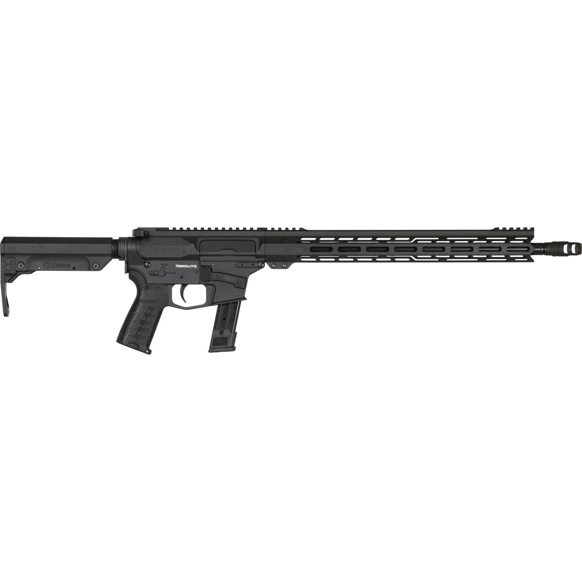 CMMG 92AE6FBAB Resolute MK17 9mm Luger 16.10” 21+1 Black Cerakote...-img-1