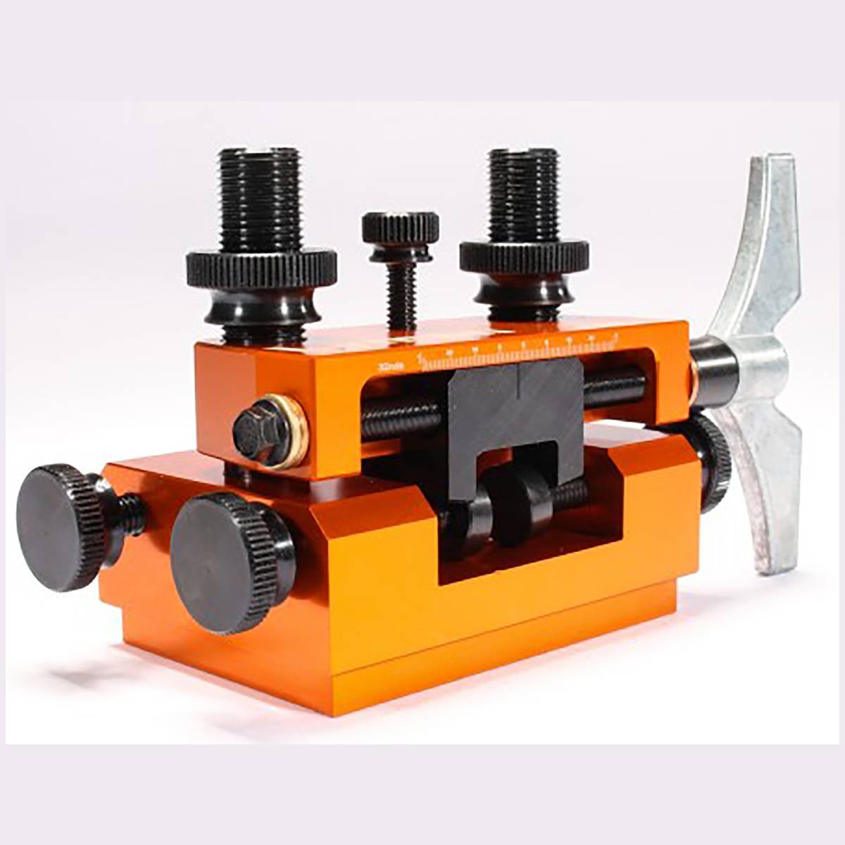 Lyman 7031287 Accusight Pistol Sight Tool Handgun Aluminum Orange-img-1