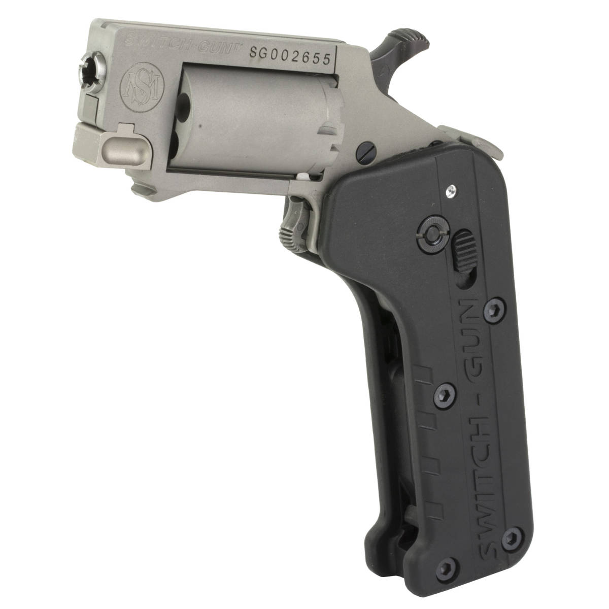 STANDARD SWITCH GUN .22MAGNUM SA STAINELSS REVOLVER-img-3