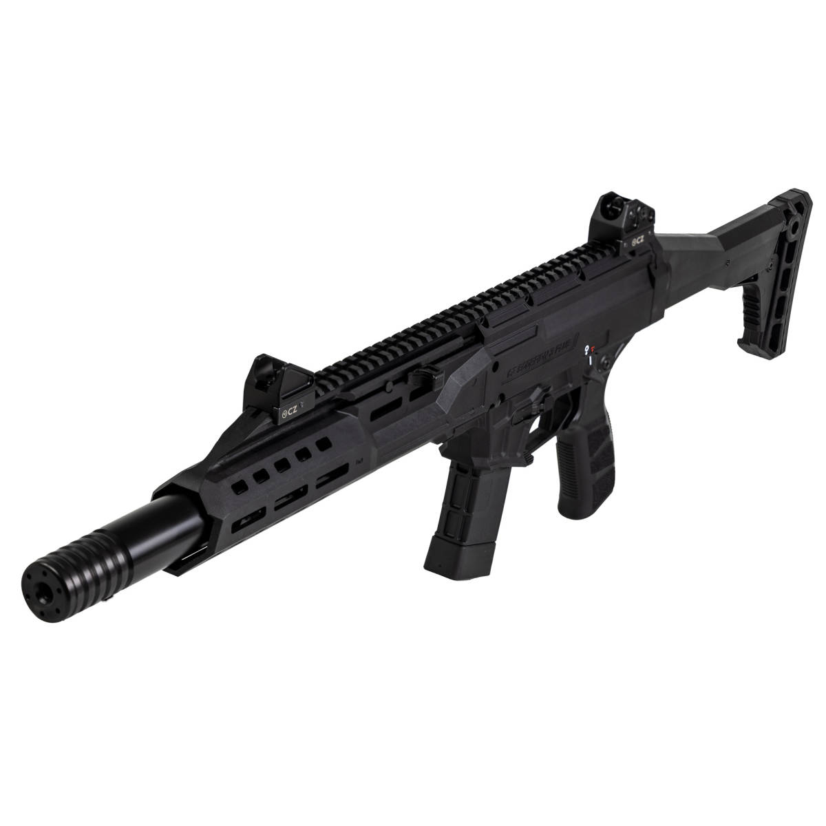 CZ-USA 91422 Scorpion 3+ Carbine 9mm Luger 20+1 16.30” Faux Suppressor-img-2